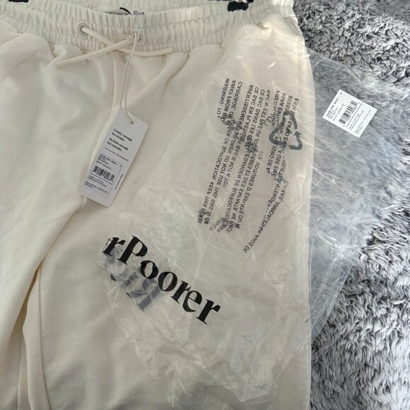 Richer Poorer | NWT Women's Stretch Terry Classic Sweatpant in Bone Size Medium - Picture 4 of 10